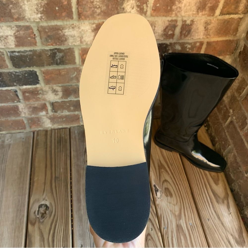 Everlane Shoes 10 Riding Boot Black - Picture 9 of 11